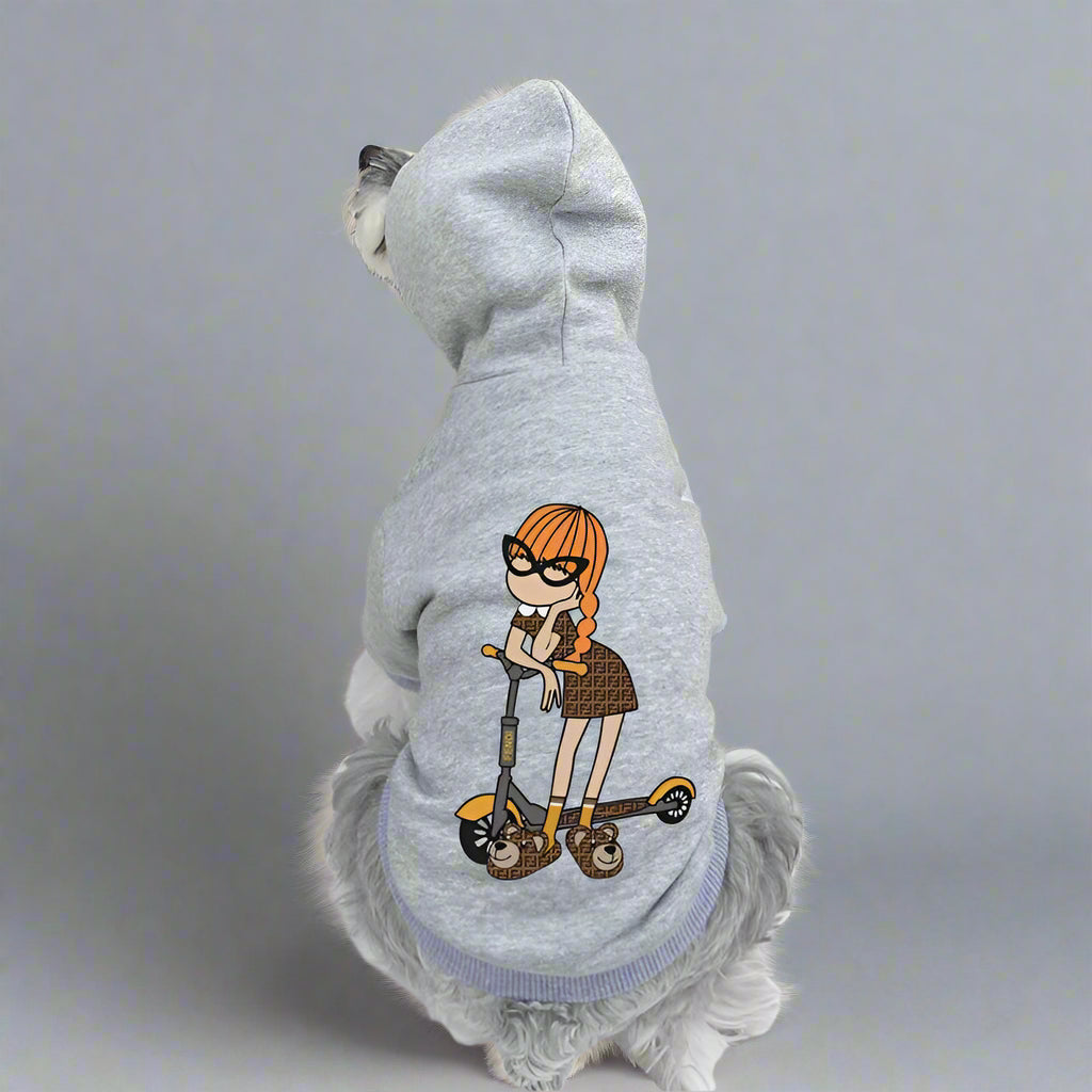 F.F Back Hoodie