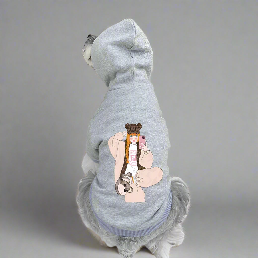 F.F Back Hoodie