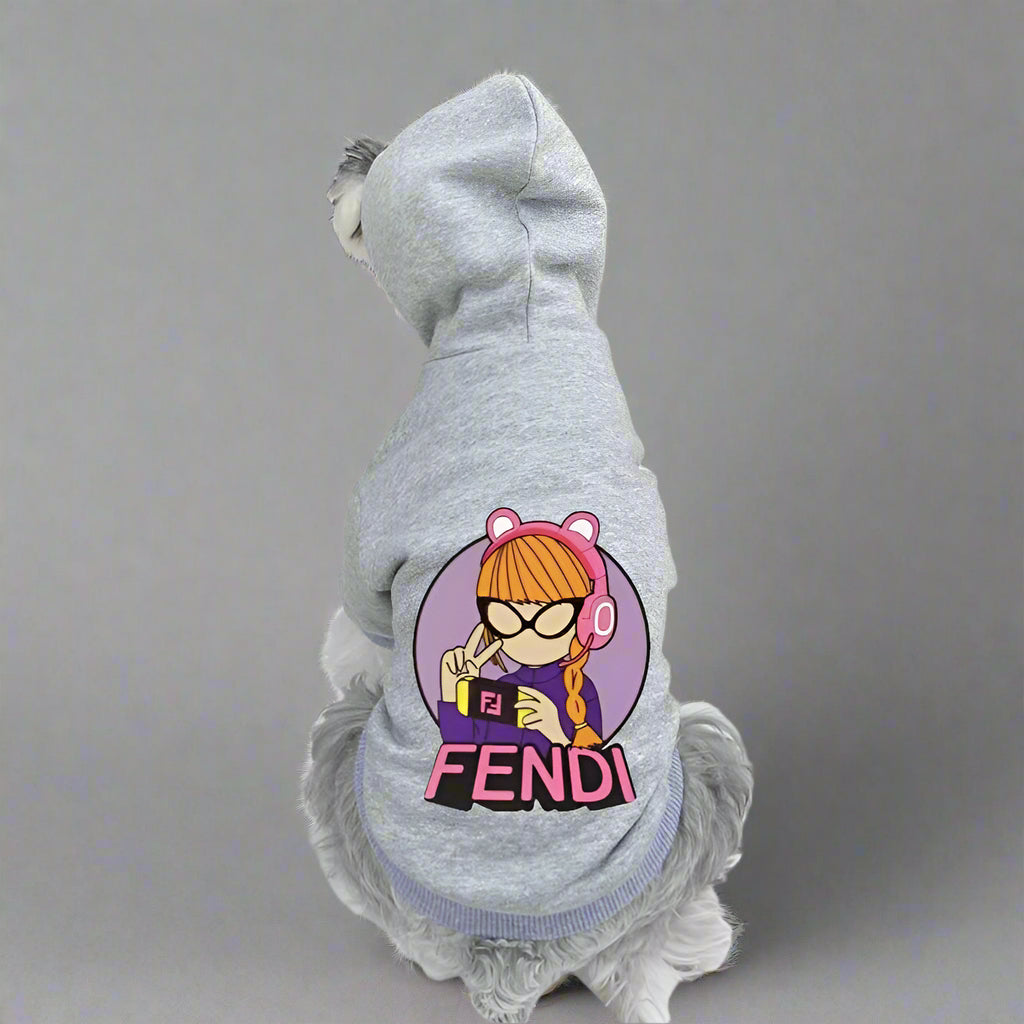F.F Back Hoodie