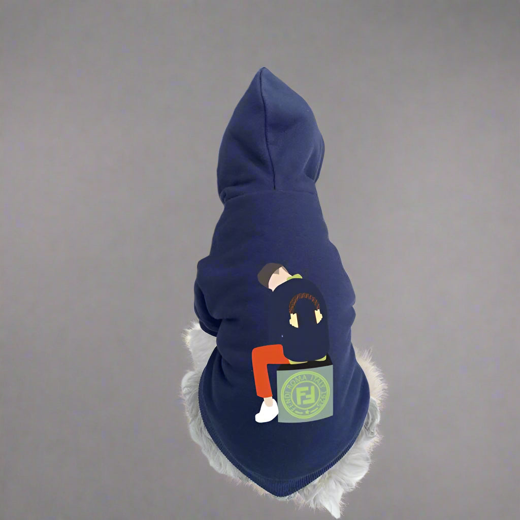 F.F Back Hoodie