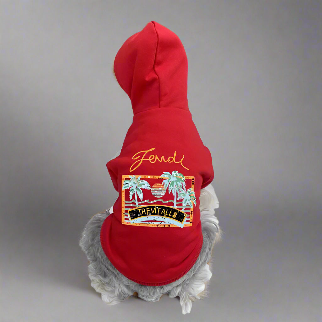 F.F Back Hoodie