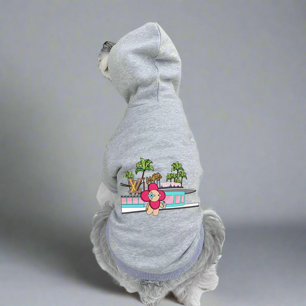 L.V Back Hoodie