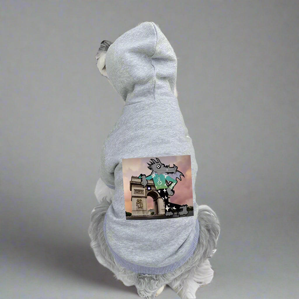 L.V Back Hoodie