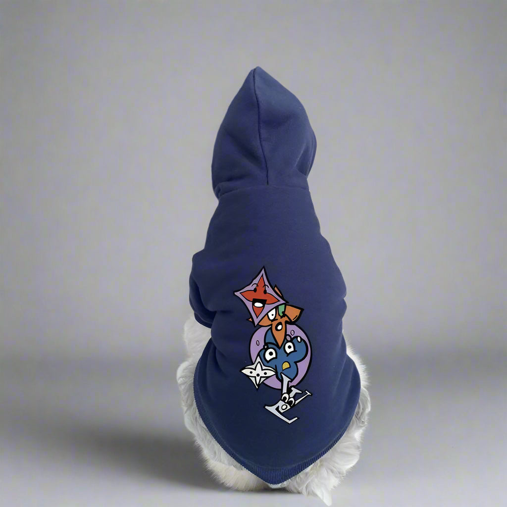 L.V Back Hoodie