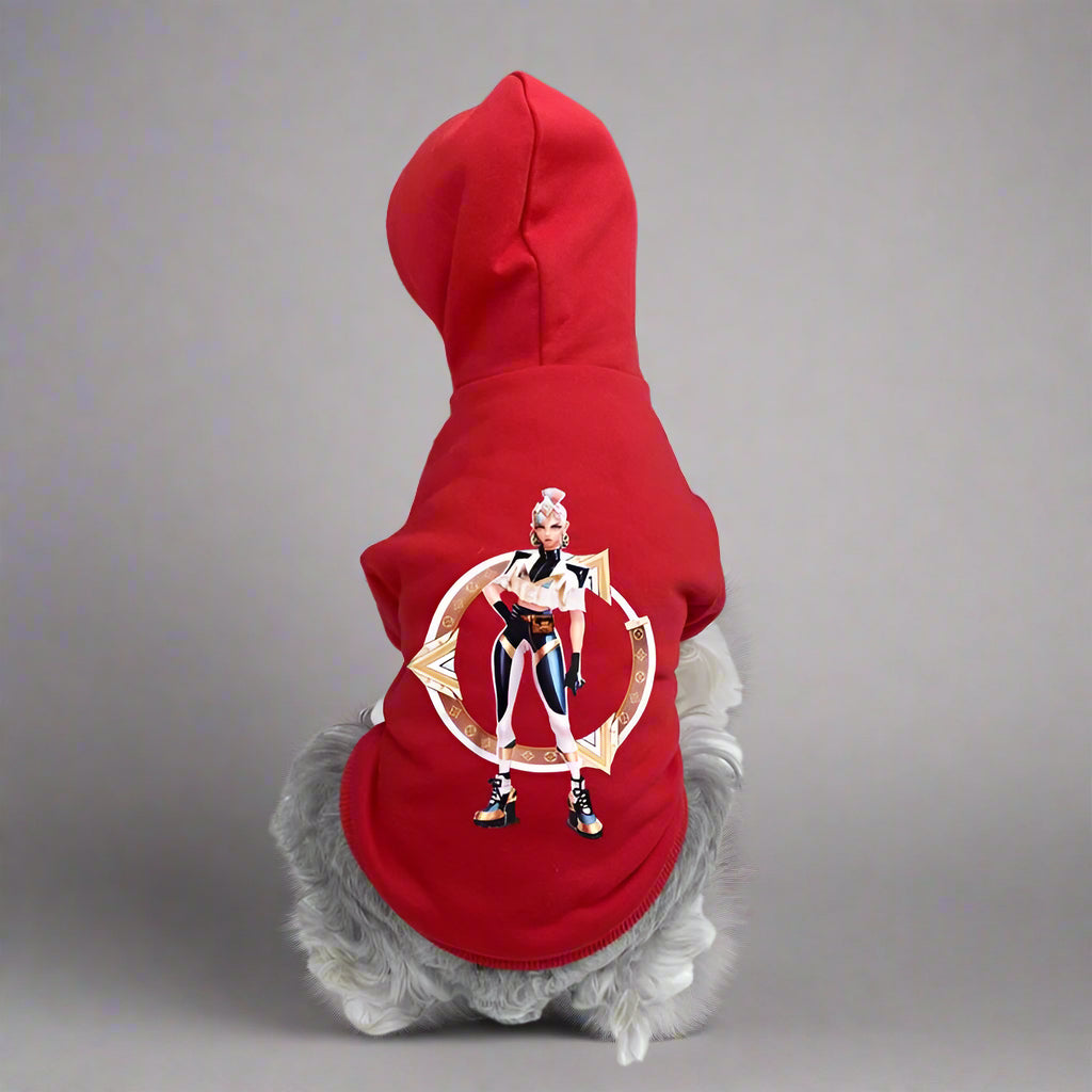 L.V Back Hoodie