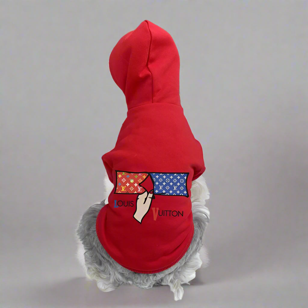 L.V Back Hoodie